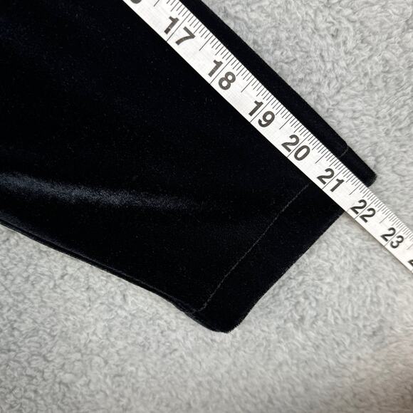 Vintage Bob Mackie Velour Jacket & Shell Black Embroidered Jewel Tones Size M - Picture 7 of 12